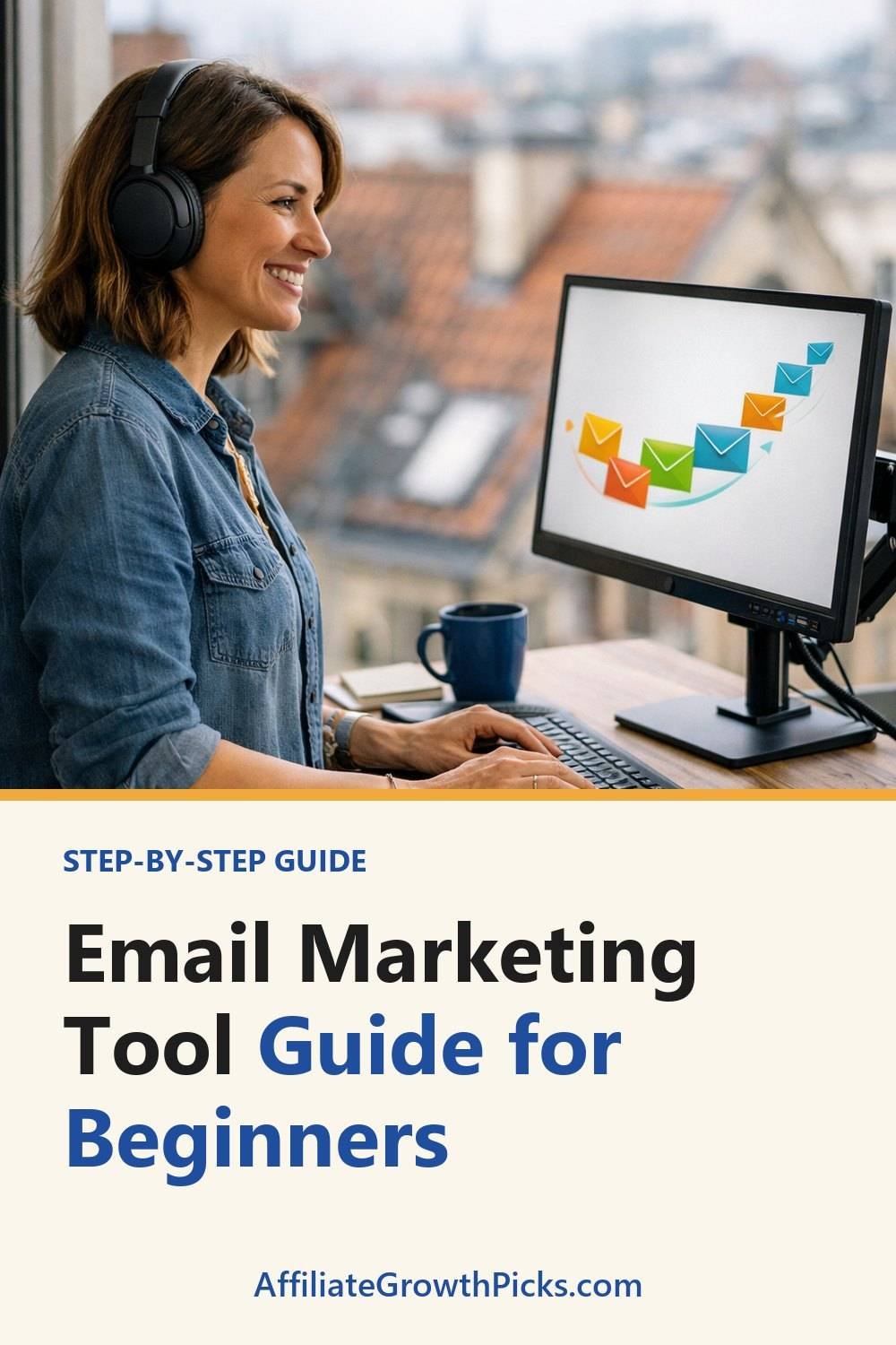 Email Marketing Tool Guide for Beginners. The list includes Know your goal, Check forms and gift delivery, Check consent and unsubscribe tools.